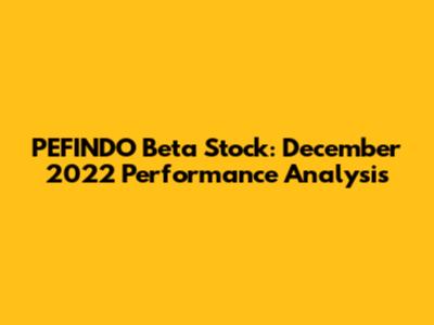 PEFINDO Beta Stock: December 2022 Performance Analysis